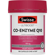 Swisse Co-Enzyme Q10  澳洲  150mg 輔酶Q10軟膠囊150mg 180粒