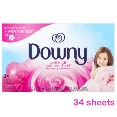 Downy - 衣物柔順乾衣紙 四月清新 34張 - 平行進口