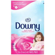 Downy - 衣物柔順乾衣紙 四月清新 34張 - 平行進口